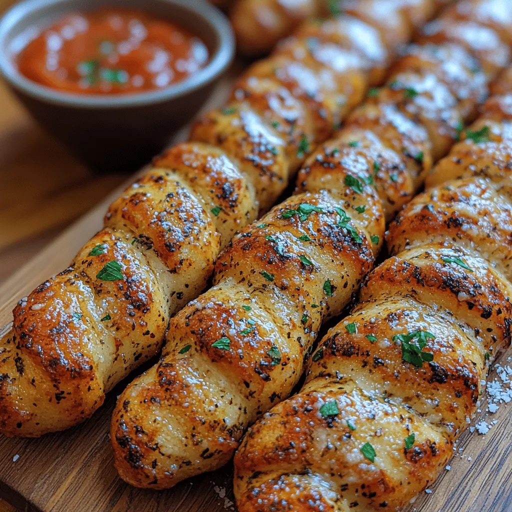 The first step in making your garlic breadsticks is to activate the yeast. This process is crucial as it helps to develop the dough by allowing the yeast to begin fermenting. Start by combining warm water (about 110°F or 43°C) with sugar and yeast in a small bowl. Let this mixture sit for about 5-10 minutes. You’ll know the yeast is activated when it becomes frothy and bubbly, indicating that the yeast cells are alive and ready to work their magic in your dough.