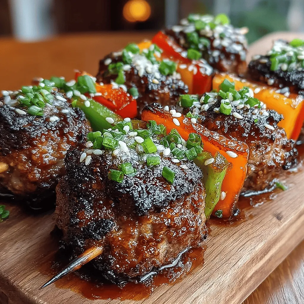 When it comes to delightful and satisfying recipes that are perfect for both casual gatherings and busy weeknight dinners, Teriyaki Glazed Meatball Skewers stand out as a top choice. This dish combines the savory goodness of meatballs with the sweet and tangy flavor of teriyaki sauce, creating a delectable skewered treat that delights the palate. Whether served as an appetizer at a party or a main dish alongside rice and vegetables, these skewers are sure to please a crowd and make mealtime exciting.