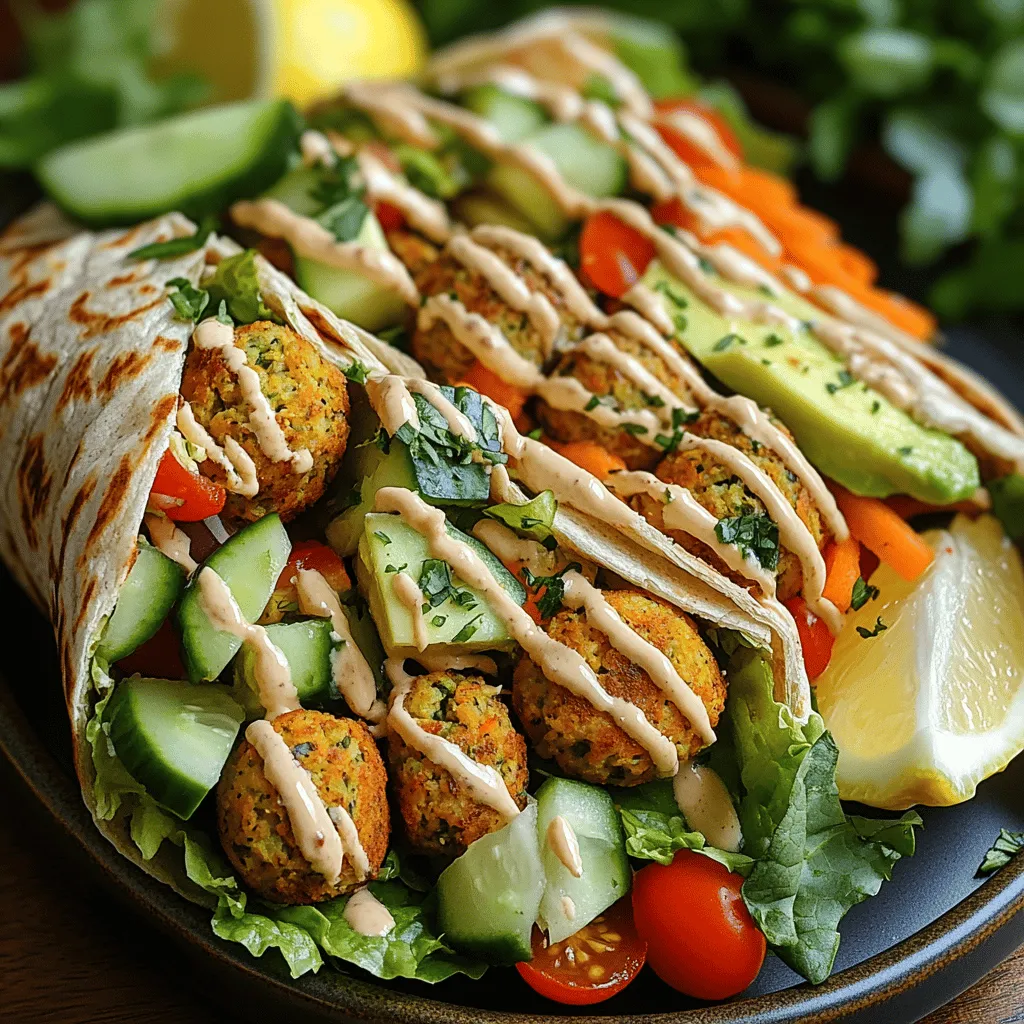 In recent years, falafel and veggie wraps have emerged as beloved staples in the world of plant-based cuisine. The combination of crispy falafel nestled within a fresh, vibrant wrap offers a delightful blend of flavors and textures that appeals to both vegetarians and meat-lovers alike. With their crunchy exterior and soft, herbaceous interior, falafel balls create a satisfying bite that pairs perfectly with a variety of fresh vegetables and sauces, making the crispy falafel veggie wrap a go-to choice for a wholesome meal on the go.
