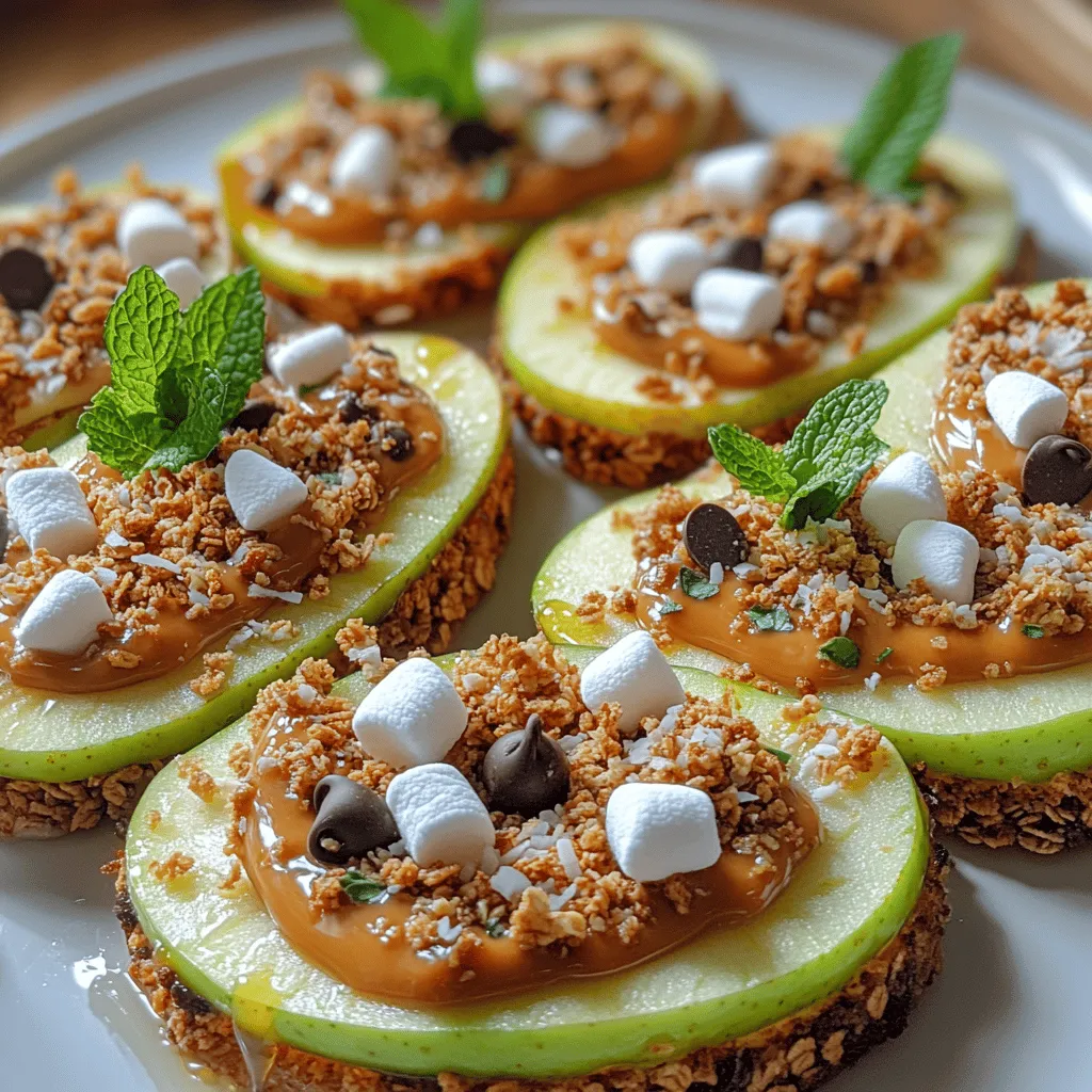 In the quest for healthy snacks that don’t compromise on flavor, Crunchy Apple Nacho Slices emerge as a standout choice. This innovative recipe transforms fresh apples into a delightful and satisfying treat that appeals to both children and adults alike. By combining the crisp sweetness of apples with the creamy richness of nut butter and the indulgent touch of chocolate, these nacho slices create a perfect balance of taste and nutrition. Whether you’re looking for a quick solo snack, a fun treat for family gatherings, or a healthy option to serve at a party, Crunchy Apple Nacho Slices fit the bill effortlessly.