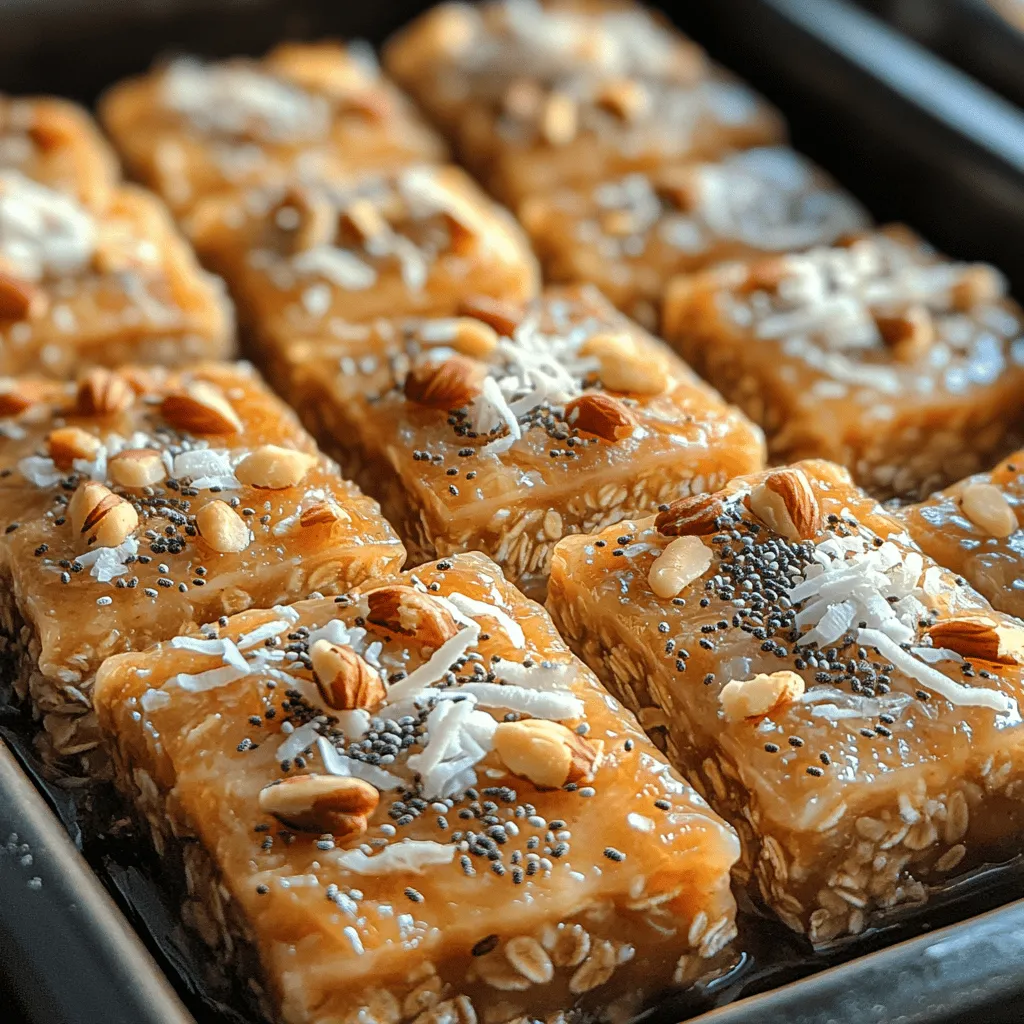 In today's fast-paced world, finding a healthy yet delicious snack can be a challenge. Enter Tropical Bliss Coconut Date Energy Squares—a delectable solution that perfectly marries taste and nutrition. This recipe is not only a feast for the senses but also a powerhouse of essential nutrients, making it an ideal choice for anyone seeking a quick energy boost without compromising on health. With the natural sweetness of Medjool dates, the hearty goodness of rolled oats, and the rich flavor of coconut, these energy squares cater to busy lifestyles, fitness enthusiasts, and anyone looking to satisfy a sweet craving guilt-free.