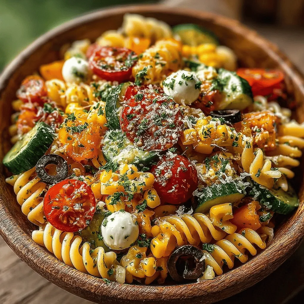 Pasta salad is a culinary gem that has earned its place as a staple dish for various occasions, from casual family dinners to festive gatherings. Its versatility allows for endless customization, making it a favorite for those looking to serve something both satisfying and easy to prepare. Among the myriad of pasta salad options, the Rainbow Bliss Pasta Salad stands out not only for its vibrant appearance but also for the freshness of its ingredients. This delightful dish combines an array of colors, textures, and flavors, creating a feast for both the eyes and the palate.
