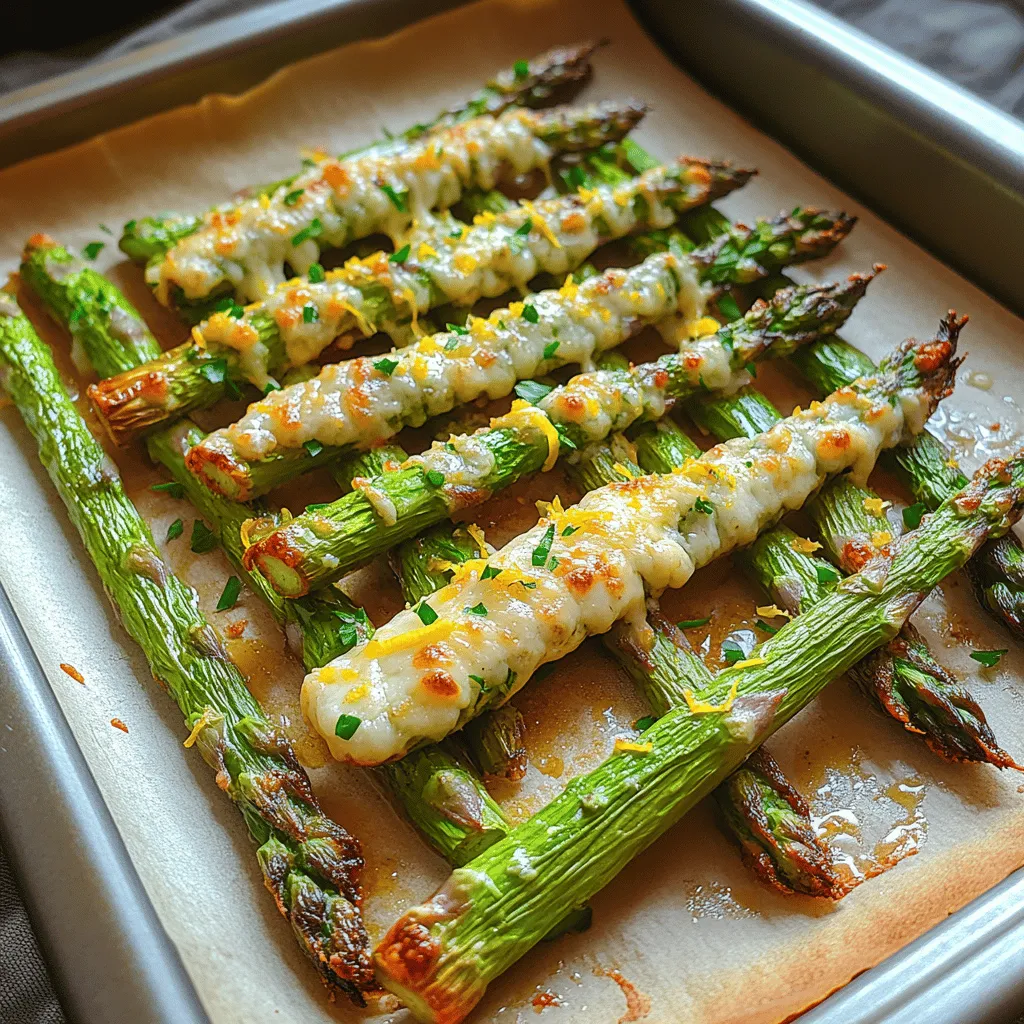 Zesty Garlic Lemon Roasted Asparagus Spears is a culinary gem that combines vibrant flavors with a simple preparation, making it the perfect side dish for any occasion. Whether you are hosting a family dinner, celebrating a holiday gathering, or simply enjoying a casual meal, this dish elevates your dining experience with its refreshing taste and appealing presentation. The bright notes of garlic and lemon not only enhance the natural flavor of asparagus but also create a memorable dish that complements a variety of main courses, from grilled meats to vegetarian options.