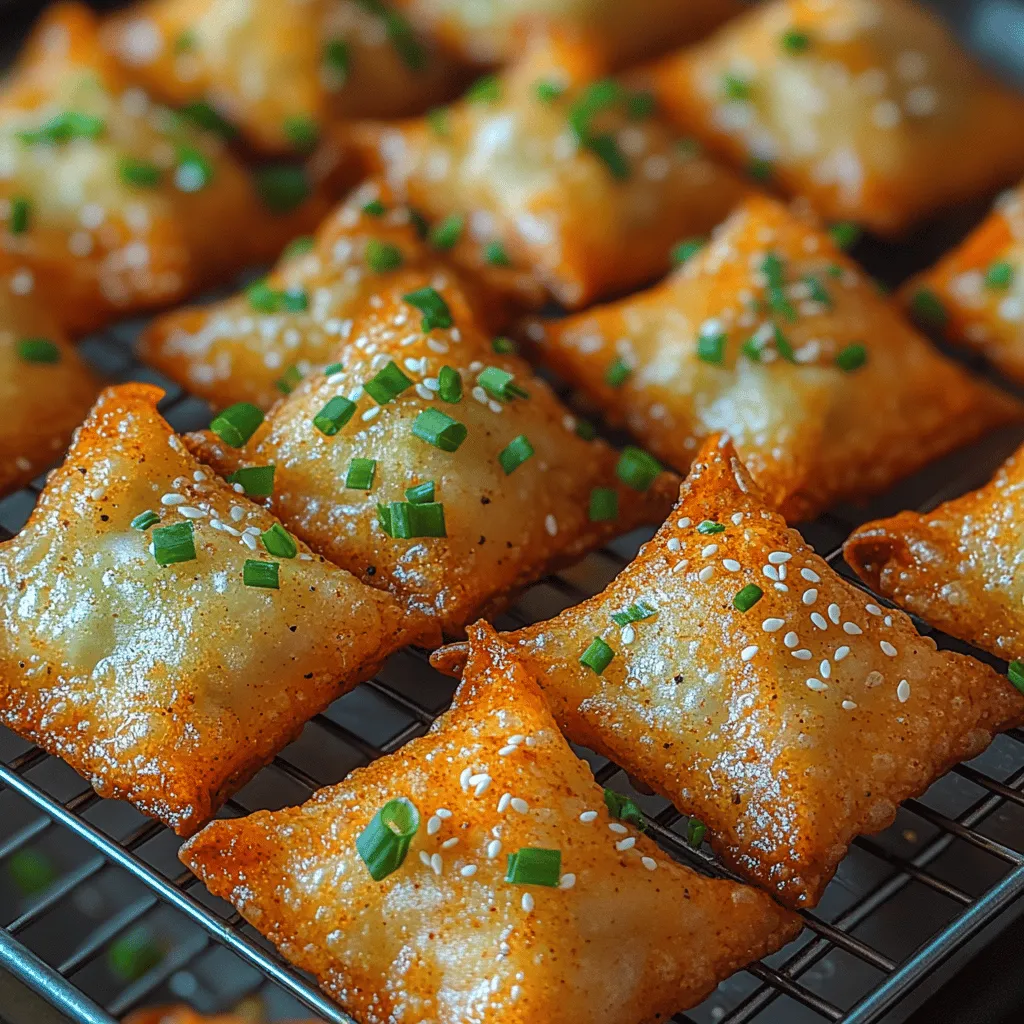 In recent years, air frying has surged in popularity as a healthier alternative to traditional frying methods. This innovative cooking technique allows you to enjoy crispy, golden-brown foods with significantly less oil, making it an appealing option for health-conscious individuals and food enthusiasts alike. Among the myriad of snacks you can prepare using an air fryer, Crunchy Air-Fried Wonton Chips stand out for their simplicity, versatility, and delightful crunch. Whether you serve them as a party appetizer, a movie night snack, or a topping for soups and salads, these wonton chips are sure to impress.