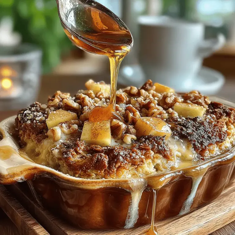 When the chill of autumn settles in, there’s nothing quite as comforting as a warm bowl of oatmeal. But what if you could enjoy that classic breakfast in a new, delightful way? Introducing the Cozy Cinnamon Apple Oatmeal Bake—a dish that combines the heartiness of oats with the sweet, crisp goodness of apples and the aromatic spice of cinnamon. This recipe is not only a feast for the senses but also a nutritious option to kickstart your day or enjoy as a cozy evening treat.