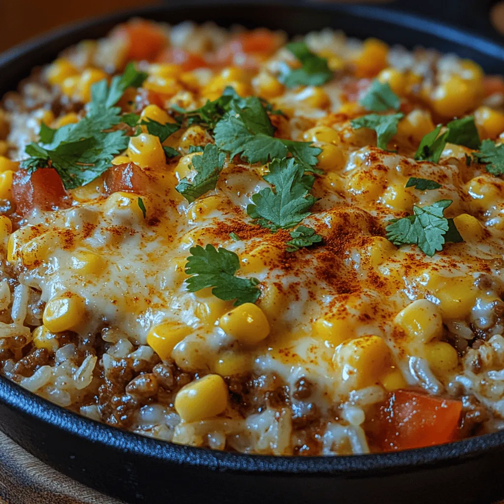 In the realm of comforting home-cooked meals, few dishes can compete with the unbeatable combination of beef, cheese, and rice. The Cheesy Delight: Beef & Rice Skillet is a prime example of a hearty, satisfying meal that brings a sense of warmth and nourishment to the dinner table. This one-pan wonder not only packs a flavorful punch but also appeals to a wide range of palates, making it an ideal choice for families and busy weeknights when time is of the essence.