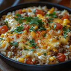 In the realm of comforting home-cooked meals, few dishes can compete with the unbeatable combination of beef, cheese, and rice. The Cheesy Delight: Beef & Rice Skillet is a prime example of a hearty, satisfying meal that brings a sense of warmth and nourishment to the dinner table. This one-pan wonder not only packs a flavorful punch but also appeals to a wide range of palates, making it an ideal choice for families and busy weeknights when time is of the essence.