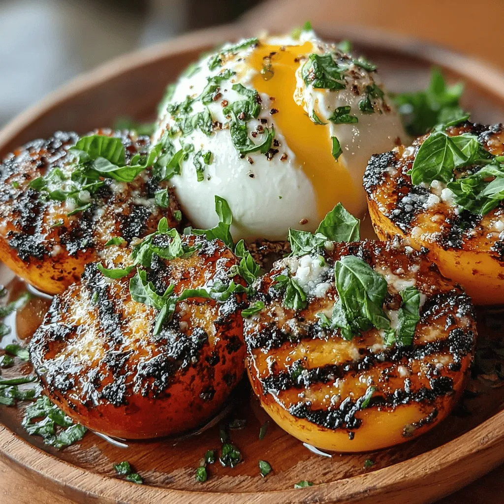 As summer unfolds, it brings with it a vibrant array of flavors that beckon to be explored. The season is synonymous with sunshine, fresh produce, and outdoor gatherings, making it the perfect backdrop for culinary creativity. One of the most enchanting ways to celebrate these warm months is by incorporating grilled fruits into your meals. The smoky char of the grill combined with the natural sweetness of fruits creates a delightful contrast that elevates any dish. Among the myriad options, Grilled Peach Bliss with Burrata shines as a standout recipe that captures the essence of summer in every bite.