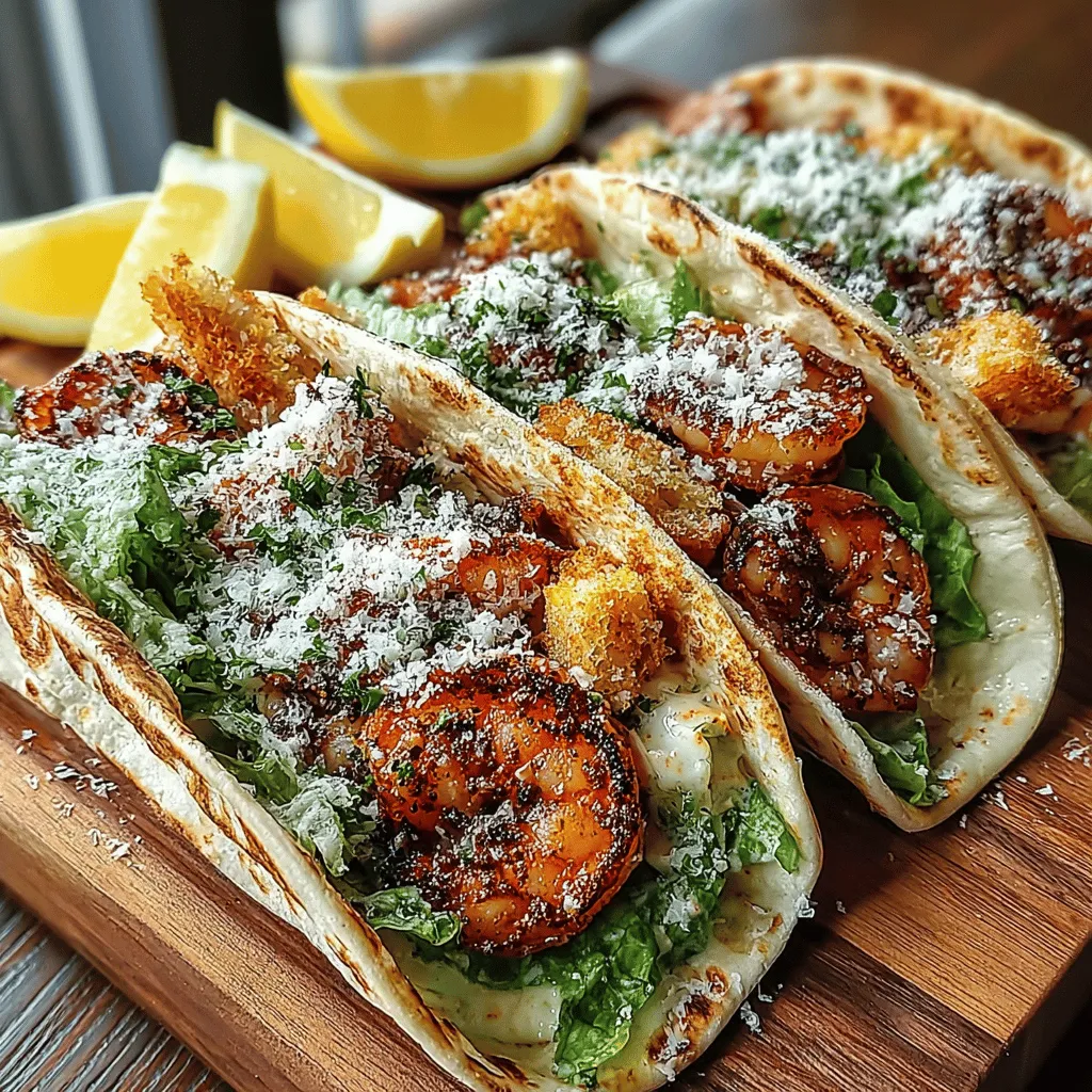 When it comes to quick, nutritious meals that combine flavor with ease, Grilled Shrimp Caesar Wraps stand out as a delightful option for any occasion. These wraps are not only visually appealing but also offer a perfect balance of protein, greens, and a creamy dressing that makes each bite a satisfying experience. Whether you're preparing a light lunch or a breezy dinner, these wraps are sure to impress seafood enthusiasts and health-conscious eaters alike.