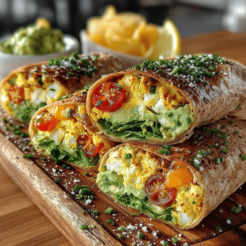 In recent years, healthy wraps have surged in popularity, becoming a go-to meal option for those seeking convenience without sacrificing nutrition. These versatile dishes cater to a variety of tastes and dietary preferences, making them ideal for busy lifestyles. Among the myriad of wrap recipes available, Avocado Egg Salad Wraps stand out as a particularly delightful choice. This recipe combines the creamy richness of avocado with the hearty protein of eggs, resulting in a nutritious, delicious, and easy-to-make meal that satisfies both hunger and health-conscious eating.
