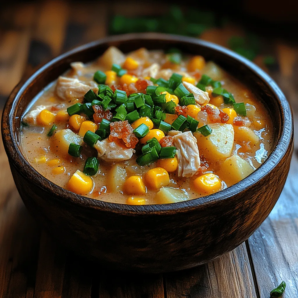 Comfort food holds a special place in the hearts of many, serving not only to satisfy hunger but also to evoke feelings of warmth and nostalgia. From creamy mac and cheese to hearty stews, these dishes often remind us of home, family gatherings, and cherished memories. One such comforting dish that fits perfectly into this category is Cozy Slow Cooker Chicken and Corn Chowder. This recipe embodies the essence of comfort food—it's rich, filling, and can easily be prepared in advance, making it a go-to option for busy weeknights or leisurely weekends.