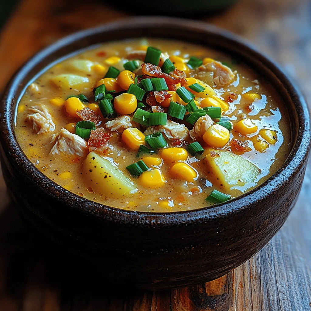 Comfort food holds a special place in the hearts of many, serving not only to satisfy hunger but also to evoke feelings of warmth and nostalgia. From creamy mac and cheese to hearty stews, these dishes often remind us of home, family gatherings, and cherished memories. One such comforting dish that fits perfectly into this category is Cozy Slow Cooker Chicken and Corn Chowder. This recipe embodies the essence of comfort food—it's rich, filling, and can easily be prepared in advance, making it a go-to option for busy weeknights or leisurely weekends.