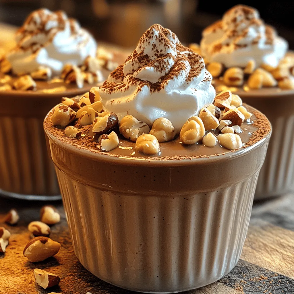 Chocolate lovers, rejoice! If you’re on a quest for a dessert that embodies indulgence, elegance, and sheer deliciousness, look no further than the decadent silky chocolate hazelnut pot de crème. This French-inspired dessert is a rich custard packed with intense chocolate flavor and a hint of nutty goodness from hazelnuts. It’s a dessert that’s sure to impress at dinner parties, festive gatherings, or even as a special treat just for yourself.