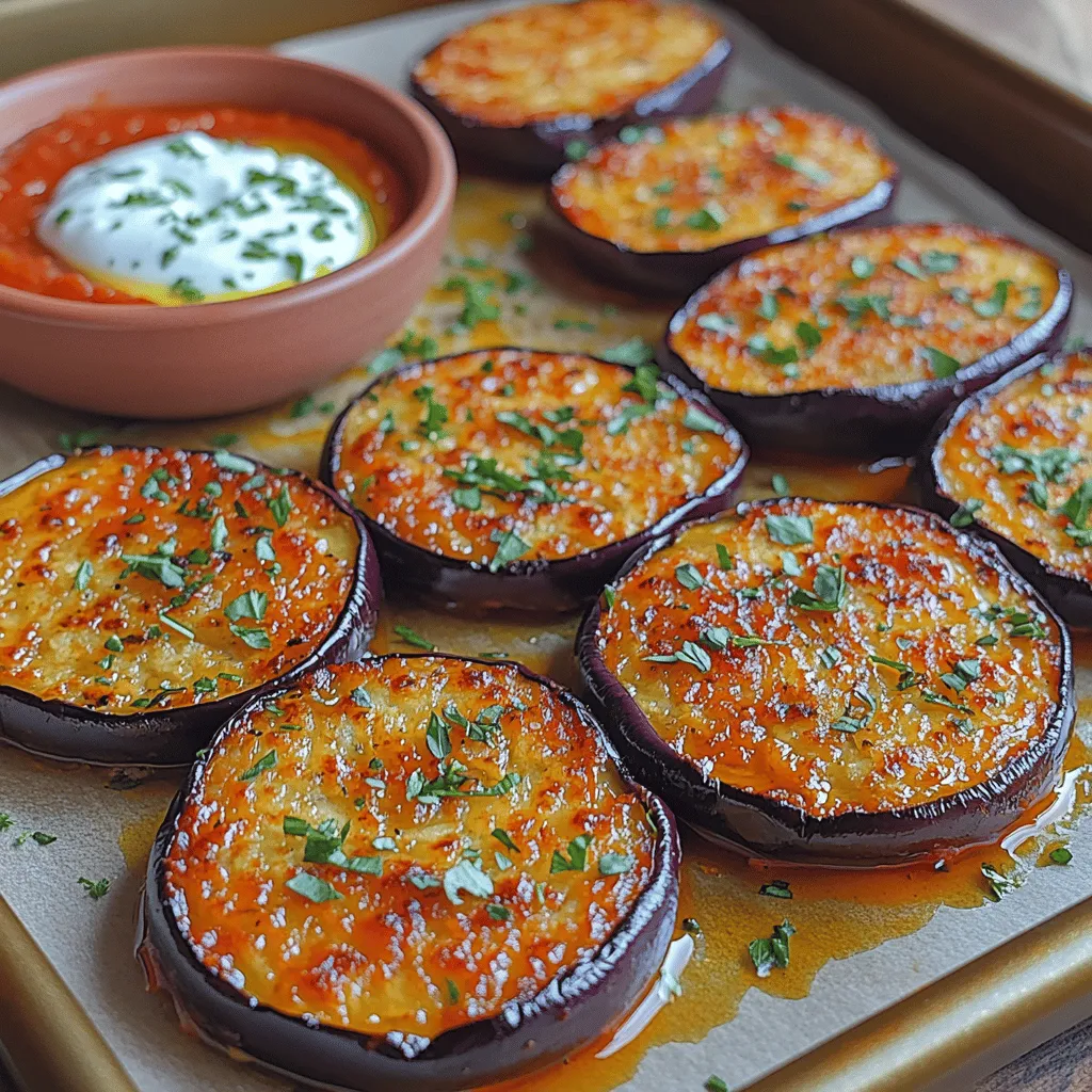 Eggplant, a member of the nightshade family, has long been celebrated for its versatility and unique flavor. This vibrant vegetable can be grilled, roasted, sautéed, and even pureed, making it a staple in many cuisines around the world. With the rising trend towards healthier eating, particularly in snack and appetizer choices, many are seeking alternatives to traditional fried options. Crispy baked eggplant rounds provide a delectable solution that satisfies cravings without the guilt. These rounds are not just a healthier twist on a classic; they are an exquisite arrangement of flavor and texture that can serve as a perfect appetizer or a delightful side dish for any meal.
