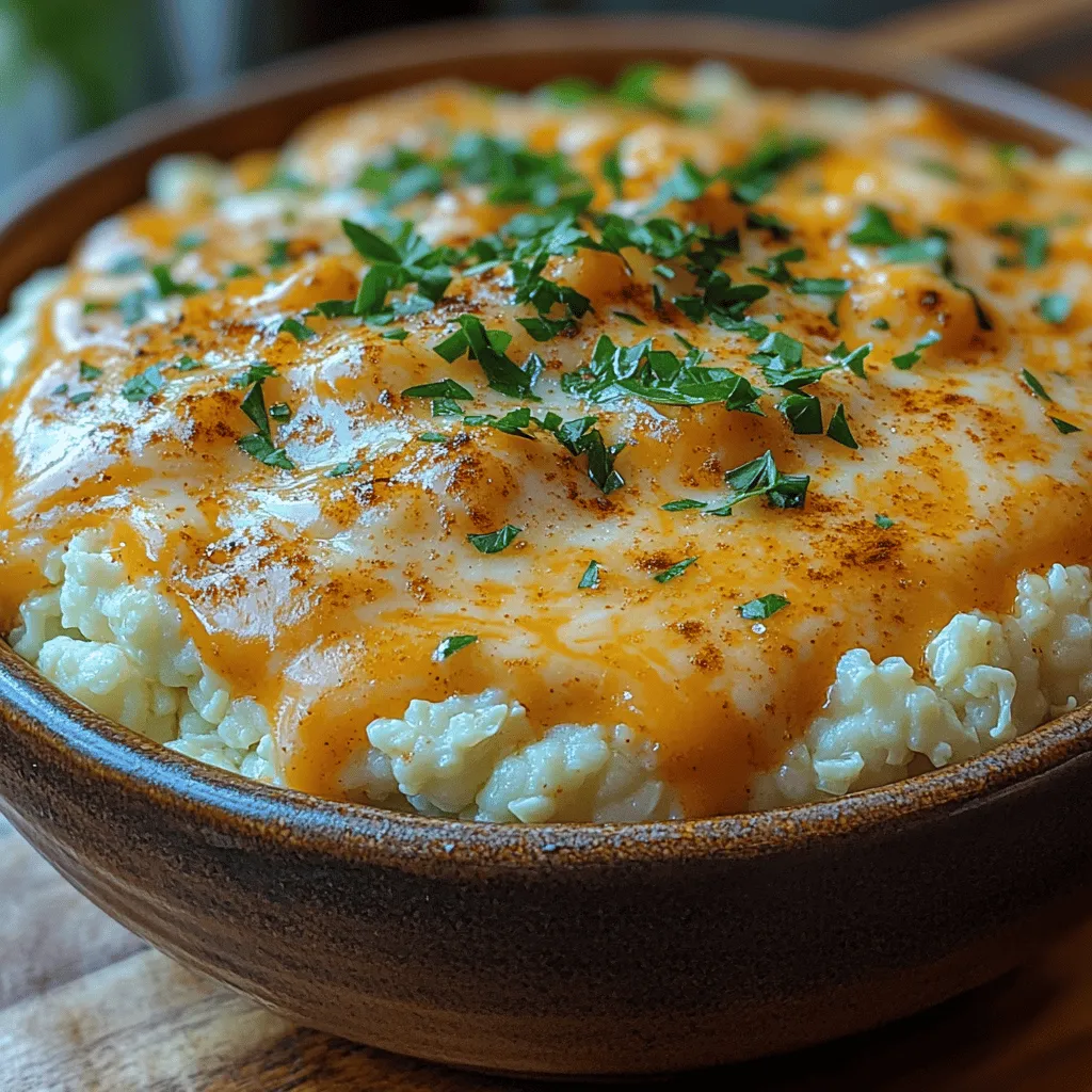 In today’s culinary landscape, where health-conscious eating meets flavor-packed dishes, Creamy Cheesy Cauliflower Rice shines brightly as a delightful low-carb alternative to traditional rice. As more people are becoming aware of the benefits of incorporating vegetables into their diets, cauliflower has emerged as a versatile superstar, perfectly suited for various cuisines and cooking styles. This dish captures the essence of comfort food with its creamy texture and cheesy flavor, making it a perfect side or even a main course that satisfies both the palate and dietary restrictions.