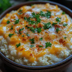 In today’s culinary landscape, where health-conscious eating meets flavor-packed dishes, Creamy Cheesy Cauliflower Rice shines brightly as a delightful low-carb alternative to traditional rice. As more people are becoming aware of the benefits of incorporating vegetables into their diets, cauliflower has emerged as a versatile superstar, perfectly suited for various cuisines and cooking styles. This dish captures the essence of comfort food with its creamy texture and cheesy flavor, making it a perfect side or even a main course that satisfies both the palate and dietary restrictions.