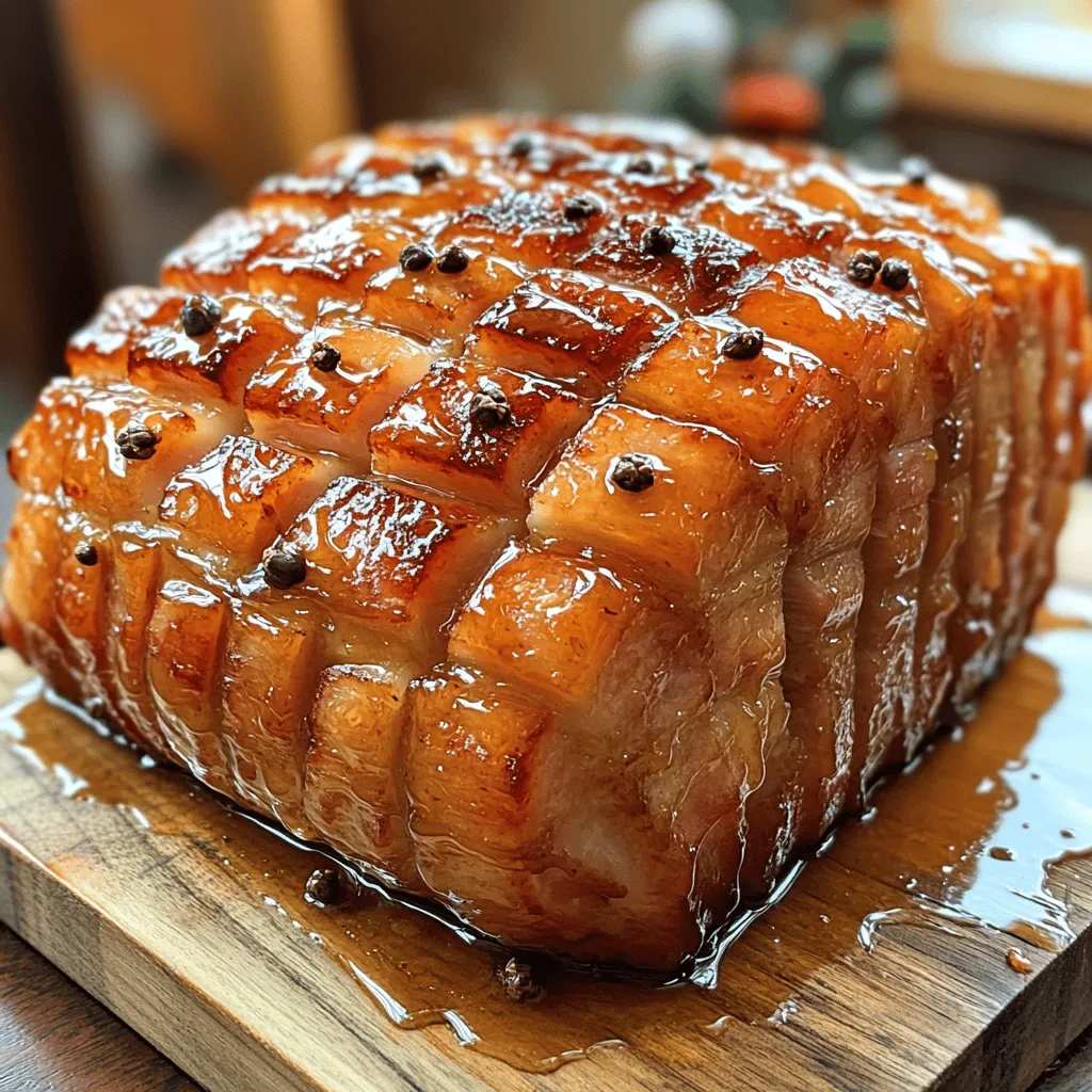 When it comes to preparing a memorable meal, few dishes can match the warmth and comfort of a beautifully glazed ham. The Ginger Honey Glazed Ham is not just a feast for the eyes; it’s a culinary experience that brings together the sweet and spicy notes of honey and ginger, creating a harmonious blend that tantalizes the taste buds. Whether you’re celebrating a holiday, hosting a family gathering, or simply indulging in a special dinner, this recipe promises to be the star of your table.