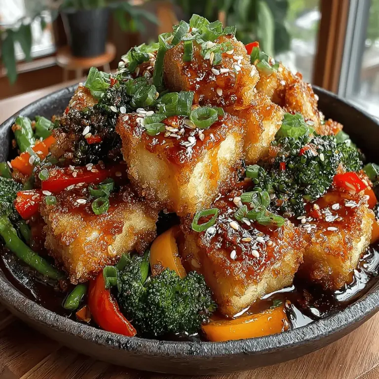 In the world of plant-based cuisine, few dishes capture the essence of flavor and nutrition quite like Sticky Honey Garlic Tofu Stir Fry. This vibrant dish is not only a feast for the eyes but also a wholesome option for anyone looking to enjoy a healthy meal. With its rich, sticky sauce that perfectly coats the tofu and an array of colorful vegetables, this stir fry stands out as a delicious vegan delight.