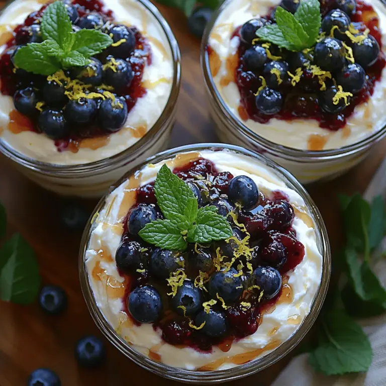 The concept of a "fool" dessert is a delightful blend of creamy and fruity elements that has roots tracing back to England in the 15th century. Traditionally, a fool is made by folding pureed fruit into whipped cream or custard, creating a light and airy treat that’s both simple and indulgent. The beauty of the fool lies in its versatility; it can be adapted to various fruits and flavors, making it a popular choice for seasonal desserts.