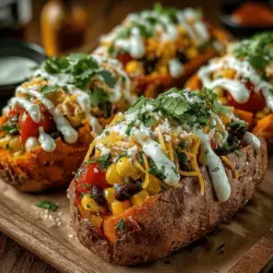 Nachos have long been a fan-favorite snack and appetizer, celebrated for their delicious combination of flavors and textures. Traditionally made with tortilla chips layered with melted cheese and various toppings, nachos evoke a sense of indulgence and fun, often served at parties, movie nights, and casual gatherings. However, as more people seek healthier options without sacrificing taste, the culinary landscape has evolved to incorporate creative twists on classic recipes. Enter sweet potato nacho boats—a delightful and nutritious alternative that not only satisfies your nacho cravings but also packs a powerful nutrient punch.