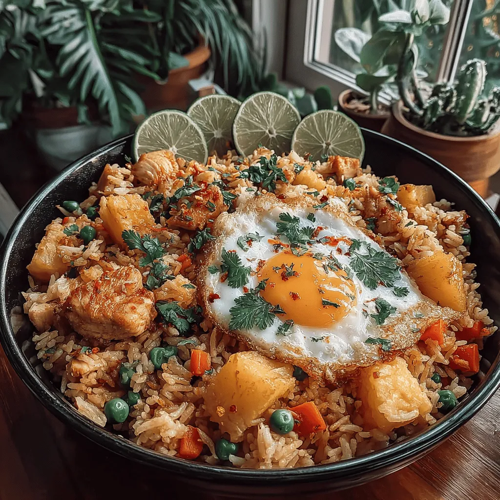 When it comes to comfort food that tantalizes the taste buds and transports you to a sun-kissed paradise, few dishes can compete with Tropical Paradise Pineapple Chicken Fried Rice. This vibrant and delicious recipe combines succulent chicken, sweet pineapple, and colorful vegetables, all tossed together with perfectly cooked rice to create a delightful culinary experience. Whether you’re looking for a quick weeknight dinner or an impressive dish to serve at gatherings, this fried rice recipe is sure to become a favorite in your household.
