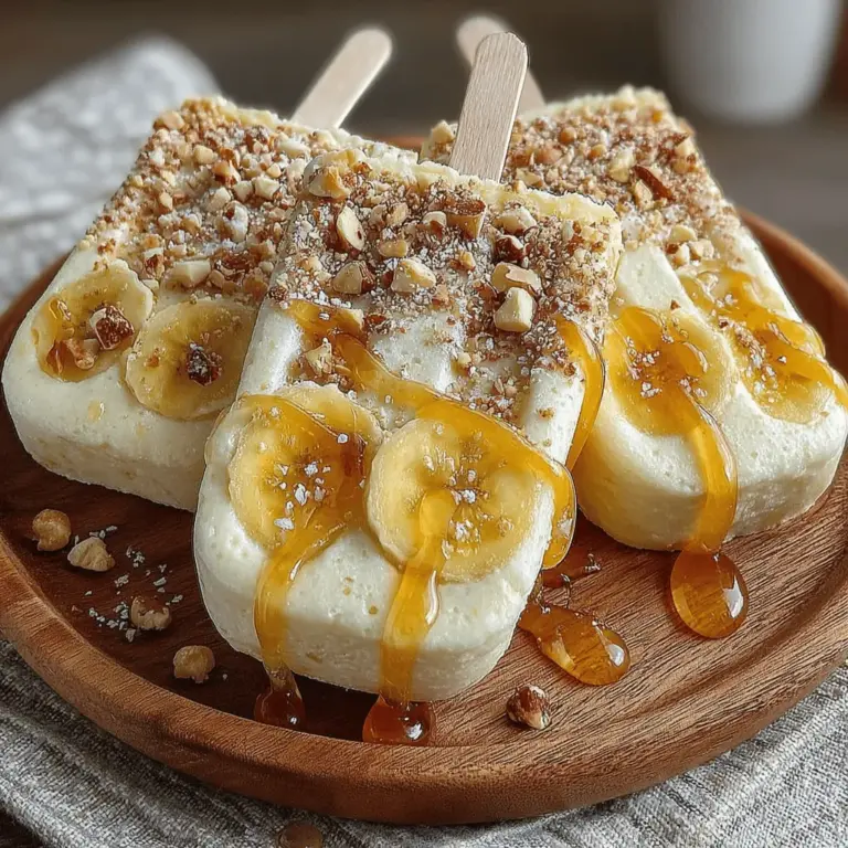 Once your Banana Bliss Peanut Butter Popsicles have frozen solid, it’s time to enjoy your delightful creation. However, getting those popsicles out of their molds can sometimes be a tricky endeavor. Here’s how to unmold them effortlessly while keeping them intact: