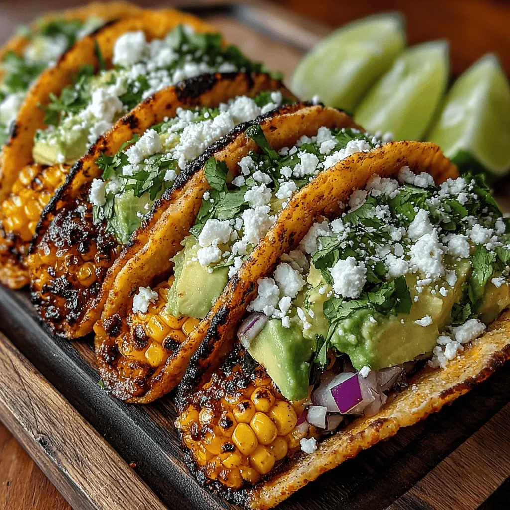 In recent years, there has been a noticeable shift towards plant-based diets and meals that emphasize fresh, wholesome ingredients. As more people are becoming conscious of their dietary choices, there is an increasing demand for recipes that are not only healthy but also vibrant and full of flavor. One dish that perfectly embodies this trend is the Mini Grilled Corn and Avocado Tacos. These tacos are an ideal fusion of taste and nutrition, making them perfect for summer gatherings or quick weeknight dinners.