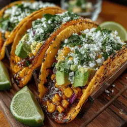 In recent years, there has been a noticeable shift towards plant-based diets and meals that emphasize fresh, wholesome ingredients. As more people are becoming conscious of their dietary choices, there is an increasing demand for recipes that are not only healthy but also vibrant and full of flavor. One dish that perfectly embodies this trend is the Mini Grilled Corn and Avocado Tacos. These tacos are an ideal fusion of taste and nutrition, making them perfect for summer gatherings or quick weeknight dinners.