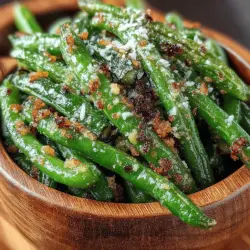In recent years, air fryers have taken the culinary world by storm, transforming how we approach cooking. These innovative appliances have made it possible to create healthier versions of traditionally fried foods, allowing home cooks to enjoy crispy textures without the guilt associated with excess oil and calories. One such delightful recipe that exemplifies this shift is Crunchy Air Fryer Green Beans. This dish is not only quick and easy to prepare but also retains the natural flavors and nutrients of fresh green beans, making it an ideal choice for health-conscious individuals and busy families alike. Whether you’re looking for a simple snack, a tasty side dish, or a nutritious addition to your meal prep, these crunchy green beans are sure to satisfy.
