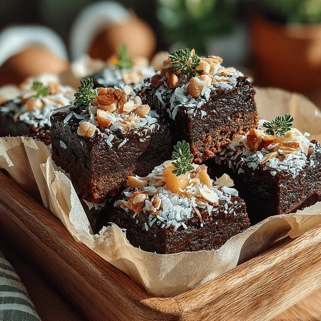 In recent years, there has been a significant shift in consumer behavior towards healthier snacking options. As people become more health-conscious, the demand for nutritious yet indulgent treats has soared. Among the plethora of options available, <strong>Choco-Nutty Delight Squares</strong> stand out as a perfect balance of taste and nutrition. These squares are not just a delicious snack; they are packed with wholesome ingredients that cater to various dietary preferences, including vegan and gluten-free options.” /></p>
</p>
<h2>Mixing the Wet Ingredients</h2>
</p>
<p>To start crafting your Choco-Nutty Delight Squares, you first need to combine your wet ingredients effectively. In a medium bowl, mix together the almond butter, maple syrup, and vanilla extract until smooth. These ingredients not only provide sweetness and flavor but also contribute to the squares’ chewy texture.</p>
</p>
<h3>Tips for Achieving a Smooth Consistency with Almond Butter and Sweeteners</h3>
</p>
<p>– <strong>Room Temperature Ingredients</strong>: Ensure your almond butter is at room temperature for easier mixing. If it’s too thick, you can warm it slightly in the microwave for 10-15 seconds. This will help it blend seamlessly with the sweeteners.</p>
<p>– <strong>Whisking Technique</strong>: Use a whisk or an electric mixer on low speed to combine the wet ingredients. This helps to introduce air, creating a fluffier texture.</p>
<p>– <strong>Consistent Sweetness</strong>: When adding the maple syrup, pour it slowly while mixing to achieve a consistent sweetness throughout the mixture without clumping.</p>
</p>
<h2>Incorporating Dry Ingredients</h2>
</p>
<p>Once your wet ingredients are well combined, it’s time to mix in the dry ingredients. In a separate bowl, combine rolled oats, almond flour, baking powder, and a pinch of salt.</p>
</p>
<h3>Guidance on Mixing Techniques to Ensure a Well-Combined Dough</h3>
</p>
<p>– <strong>Gradual Addition</strong>: Gradually add the dry mixture to the wet mixture. This prevents any dry clumps from forming and ensures even distribution of the ingredients.</p>
<p>– <strong>Use a Spatula</strong>: A rubber spatula is ideal for folding the ingredients together. Gently scoop from the bottom of the bowl and fold over the top to combine without deflating the mixture.</p>
</p>
<h3>What to Look for in Texture to Know When It’s Ready</h3>
</p>
<p>The dough should be thick and sticky but not overly wet. It should hold together when pressed with your fingers. If it seems too dry, you can add a tablespoon of almond milk to achieve the desired consistency.</p>
</p>
<h2>Folding in Chocolate Chips</h2>
</p>
<p>Adding chocolate chips to your mixture is where the fun begins! You want to ensure that they are evenly distributed throughout the dough.</p>
</p>
<h3>Techniques to Ensure Even Distribution Without Over-Mixing</h3>
</p>
<p>– <strong>Gentle Folding</strong>: Use the same folding method as before—carefully lift and turn the dough over itself. This minimizes the risk of breaking the chocolate chips and ensures they are evenly spread.</p>
<p>– <strong>Reserve Some Chips</strong>: For visual appeal, consider reserving a handful of chocolate chips to sprinkle on top before baking.</p>
</p>
<h2>Transferring to the Baking Dish</h2>
</p>
<p>Now that your dough is ready, it’s time to transfer it to the baking dish. Line an 8×8 inch baking pan with parchment paper, allowing some overhang for easy removal later.</p>
</p>
<h3>Best Practices for Pressing Down the Mixture Firmly</h3>
</p>
<p>– <strong>Even Surface</strong>: Use a spatula to spread the mixture evenly across the pan. The goal is to create a flat, even layer that will bake uniformly.</p>
<p>– <strong>Press Firmly</strong>: Once spread out, use your hands or the bottom of a measuring cup to press down firmly. This ensures that the squares hold together after baking.</p>
</p>
<h2>Adding Toppings for Extra Flavor</h2>
</p>
<p>While the mixture is simple and delicious on its own, toppings can elevate your Choco-Nutty Delight Squares to a new level.</p>
</p>
<h3>Suggestions for Creative and Nutritious Toppings</h3>
</p>
<p>– <strong>Nut and Seed Mix</strong>: Sprinkle chopped nuts (such as walnuts or pecans) or seeds (like chia or sunflower seeds) for added crunch and nutrition.</p>
<p>– <strong>Dried Fruits</strong>: Consider adding dried cranberries or raisins for a burst of sweetness.</p>
<p>– <strong>Coconut Flakes</strong>: Unsweetened shredded coconut can introduce a tropical flair and additional texture.</p>
</p>
<h2>Freezing the Mixture</h2>
</p>
<p>One of the key steps in achieving the perfect texture for your squares is freezing the mixture before baking.</p>
</p>
<h3>Importance of Freezing for Achieving the Right Texture</h3>
</p>
<p>– <strong>Firmness</strong>: Freezing helps to firm up the mixture, making it easier to cut into squares after baking. Aim to freeze the pan for at least 30 minutes before placing it in the oven.</p>
<p>– <strong>Flavor Development</strong>: This step also allows the flavors to meld together, enhancing the overall taste.</p>
</p>
<h2>Cutting into Squares</h2>
</p>
<p>After baking, let the squares cool completely in the pan before attempting to cut them.</p>
</p>
<h3>Techniques for Cutting Clean Squares Without Crumbling</h3>
</p>
<p>– <strong>Use a Sharp Knife</strong>: A sharp chef’s knife or a pizza cutter works best for cutting. Avoid sawing motions, as this can cause the squares to crumble.</p>
<p>– <strong>Chill for Clean Cuts</strong>: For the cleanest cuts, refrigerate the squares for an additional 30 minutes after baking. This further firms up the texture, making cutting much easier.</p>
</p>
<h2>Storage Tips</h2>
</p>
<p>To maintain the freshness and longevity of your Choco-Nutty Delight Squares, proper storage is essential.</p>
</p>
<h3>Best Ways to Store for Maximum Freshness and Longevity</h3>
</p>
<p>– <strong>Airtight Container</strong>: Store the squares in an airtight container at room temperature for up to a week. For longer storage, place them in the refrigerator, where they can last up to 2 weeks.</p>
<p>– <strong>Freezing</strong>: For even longer preservation, freeze individual squares wrapped in parchment paper and placed in a freezer-safe bag. They can last for up to 3 months. When ready to eat, simply thaw at room temperature or microwave for a few seconds.</p>
</p>
<h2>Nutritional Information</h2>
</p>
<p>Choco-Nutty Delight Squares are not only delicious but also packed with nutrition. Here’s a breakdown of their health benefits.</p>
</p>
<h3>Overview of the Nutritional Benefits</h3>
</p>
<p>– <strong>Whole Ingredients</strong>: This recipe emphasizes whole, unprocessed ingredients, providing a wealth of nutrients in each bite.</p>
<p>– <strong>Protein and Fiber</strong>: The almond flour and oats contribute protein and dietary fiber, promoting satiety and healthy digestion.</p>
<p>– <strong>Healthy Fats</strong>: Almond butter and any added nuts provide healthy fats that are beneficial for heart health.</p>
</p>
<h3>Breakdown of Calories, Macronutrients, and Health Benefits per Serving</h3>
</p>
<p>– <strong>Calories</strong>: Each square contains approximately 150 calories.</p>
<p>– <strong>Macronutrients</strong>: Each serving typically has 7g of protein, 10g of healthy fats, and 15g of carbohydrates.</p>
<p>– <strong>Health Benefits</strong>: Rich in antioxidants, vitamins, and minerals, these squares contribute to overall health and can fit into a balanced diet.</p>
</p>
<h3>Discussion of Portion Sizes and How the Recipe Fits into a Balanced Diet</h3>
</p>
<p>Portion control is important. Aim for one square as a healthy snack or two if you’re looking for a more substantial treat. These squares can be part of a balanced diet, complementing meals with whole grains and healthy fats.</p>
</p>
<h2>Customizing Your Choco-Nutty Delight Squares</h2>
</p>
<p>One of the best features of this recipe is its versatility. You can easily tailor it to fit various dietary preferences and restrictions.</p>
</p>
<h3>Ideas for Substitutions to Cater to Different Dietary Needs</h3>
</p>
<p>– <strong>Nut Allergies</strong>: If you have nut allergies, substitute almond butter with sunflower seed butter or a seed-based spread.</p>
<p>– <strong>Sweetener Alternatives</strong>: For a different flavor profile or lower glycemic index, consider using agave nectar or coconut sugar instead of maple syrup.</p>
</p>
<h3>Flavor Variations</h3>
</p>
<p>– <strong>Spices</strong>: Add a teaspoon of cinnamon or nutmeg for a warm flavor twist.</p>
<p>– <strong>Different Chocolates</strong>: Experiment with dark chocolate, white chocolate, or even dairy-free chocolate chips to suit your taste.</p>
</p>
<h2>Conclusion</h2>
</p>
<p>Choco-Nutty Delight Squares are not just a snack; they are a celebration of wholesome ingredients and flavors. Their versatility makes them a perfect choice for any dietary preference, and they are easy to customize. Whether you need a quick pick-me-up during the day or a satisfying dessert, these squares deliver deliciousness without compromising health.</p>
</p>
<p>I encourage you to experiment with this recipe, making it your own by exploring different combinations of ingredients and toppings. Remember, the key to a balanced lifestyle is choosing wholesome, nutritious ingredients that nourish both body and mind. So, gather your ingredients, channel your inner baker, and enjoy the delightful experience of creating your own Choco-Nutty Delight Squares!</p>
</div>