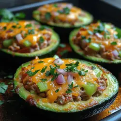 Avocados have surged in popularity over the last few decades, becoming a staple in kitchens around the world. Known for their creamy texture and rich flavor, these green fruits are not only delicious but also packed with health benefits. They are high in monounsaturated fats, which promote heart health, and are loaded with vitamins, minerals, and fiber. With increasing awareness about healthy eating, avocados have found their way into countless recipes, from salads to smoothies, and now, they take center stage in our delicious Savory Stuffed Avocado Tuna Melts.