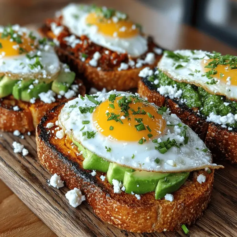 In recent years, toast recipes have surged in popularity, captivating breakfast and brunch enthusiasts everywhere. From classic avocado toast to more inventive variations, the humble slice of bread has transformed into a canvas for culinary creativity. Among these innovative offerings, Sweet Potato Egg Toasts stand out as a nutritious and delicious alternative that not only satisfies taste buds but also nourishes the body.