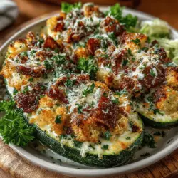 In today's culinary landscape, the demand for healthy yet flavorful meals is at an all-time high. Home cooks and food enthusiasts alike are constantly seeking innovative ways to incorporate fresh vegetables and lean proteins into their diets. One such dish that perfectly marries health and taste is the Zesty Zucchini Chicken Caesar Boat. This creative recipe not only highlights the versatility of zucchini but also brings the classic flavors of Caesar salad into a new light.