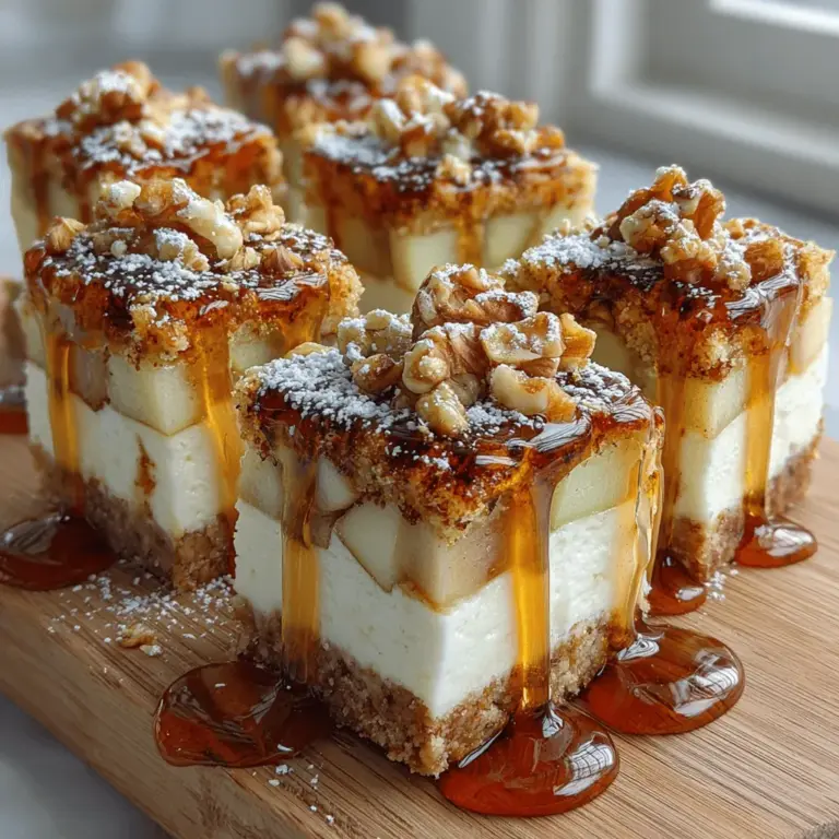 In the quest for healthier dessert alternatives, Frozen Yogurt Apple Cinnamon Squares stand out as a delightful and nutritious option. This recipe is a perfect fusion of creamy Greek yogurt, naturally sweet apples, and the warm, comforting essence of cinnamon. Not only does it provide a refreshing treat that satisfies your sweet tooth, but it also offers numerous nutritional benefits that make it a guilt-free indulgence.