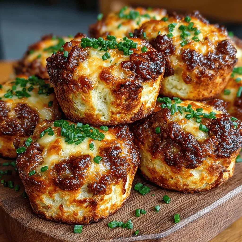Mini sausage cheddar biscuit melts are a delightful combination of flavors that are sure to tantalize your taste buds. These bite-sized snacks bring together the savory goodness of breakfast sausage with the rich, sharp taste of cheddar cheese, all enveloped in a buttery, flaky biscuit. Perfect for a variety of occasions, they make an excellent addition to brunch gatherings, serve as a satisfying game day snack, or can simply be enjoyed as a comforting treat any time of the day.