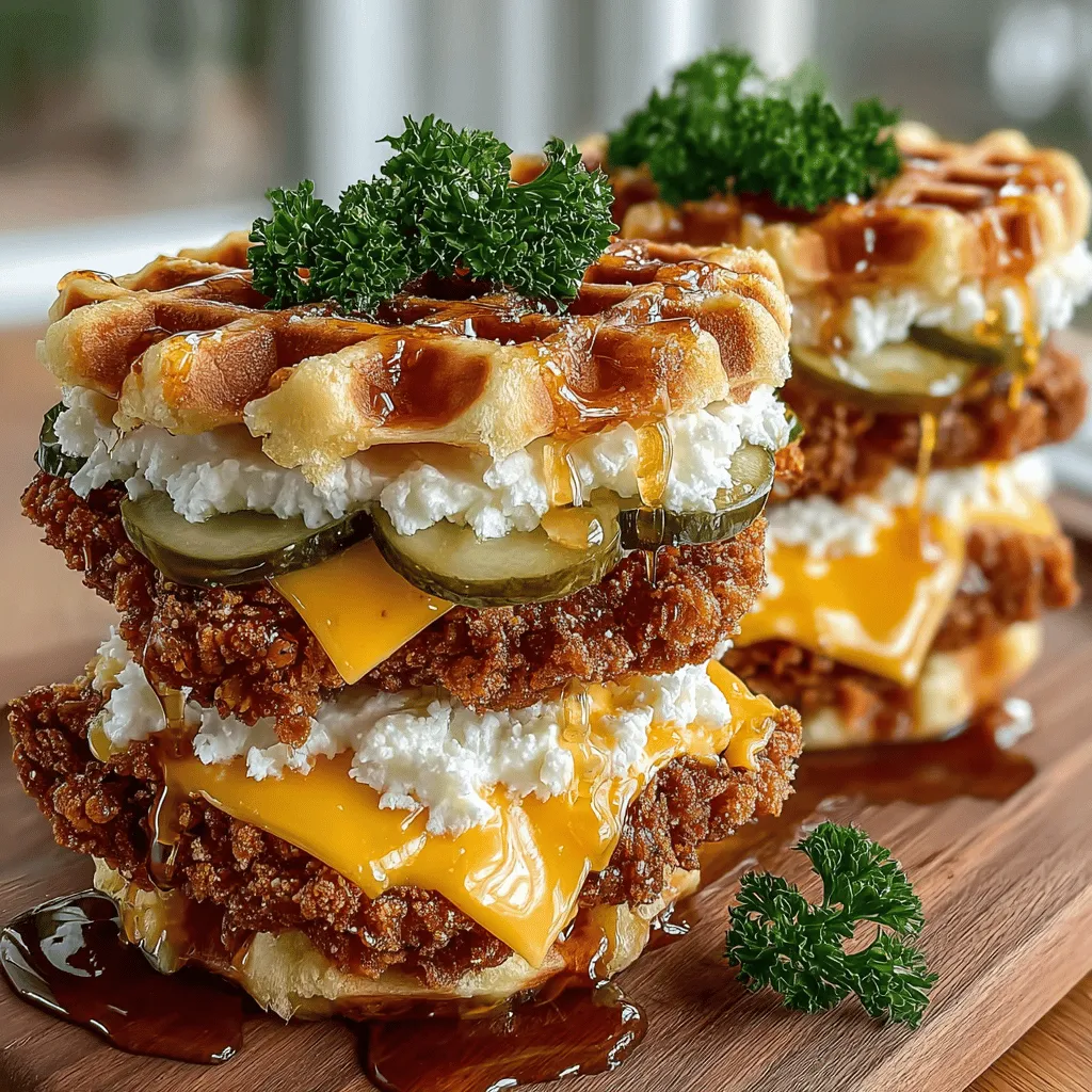 In the world of gastronomy, the fusion of sweet and savory flavors has become a culinary trend that continues to delight food lovers everywhere. This innovative approach to cooking transcends traditional boundaries, allowing chefs and home cooks alike to create unique dishes that tantalize the taste buds. One standout recipe that encapsulates this delightful trend is the Crunchy Waffle Chicken Sliders. This dish is a playful twist on the beloved classic of chicken and waffles, transforming it into a fun, bite-sized slider that is perfect for any occasion.