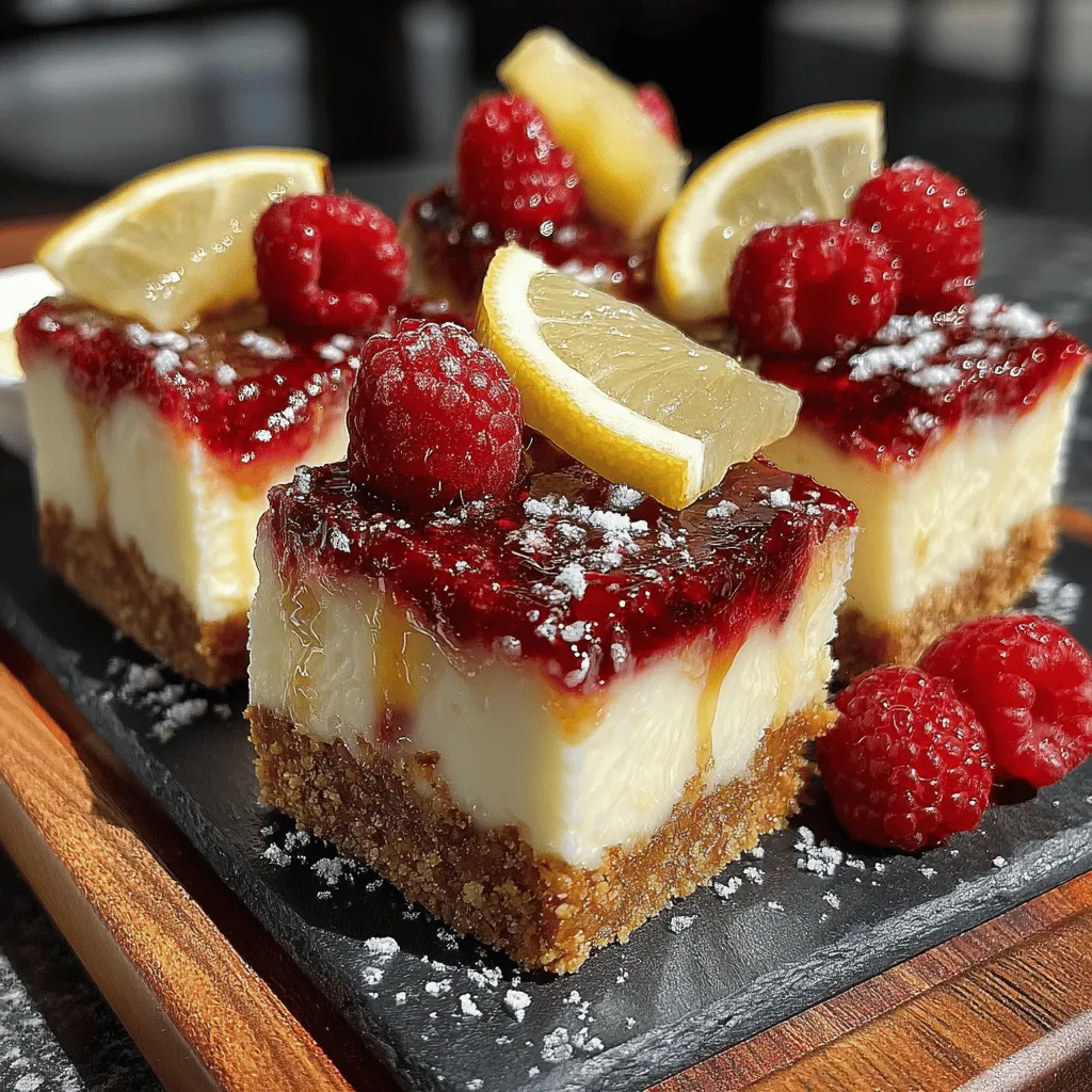 As the sun shines brighter and the days grow longer, there's nothing quite like a refreshing dessert to celebrate the joys of summer. Enter the Zesty Frozen Lemon Raspberry Swirl Bars—a delightful treat that perfectly balances the tartness of fresh lemons with the sweetness of ripe raspberries. These bars not only tantalize your taste buds but also offer a visually stunning presentation with their vibrant swirls of color. Whether you're hosting a summer barbecue, enjoying a picnic in the park, or simply looking for a cool dessert to savor on a warm day, these frozen bars are sure to impress.