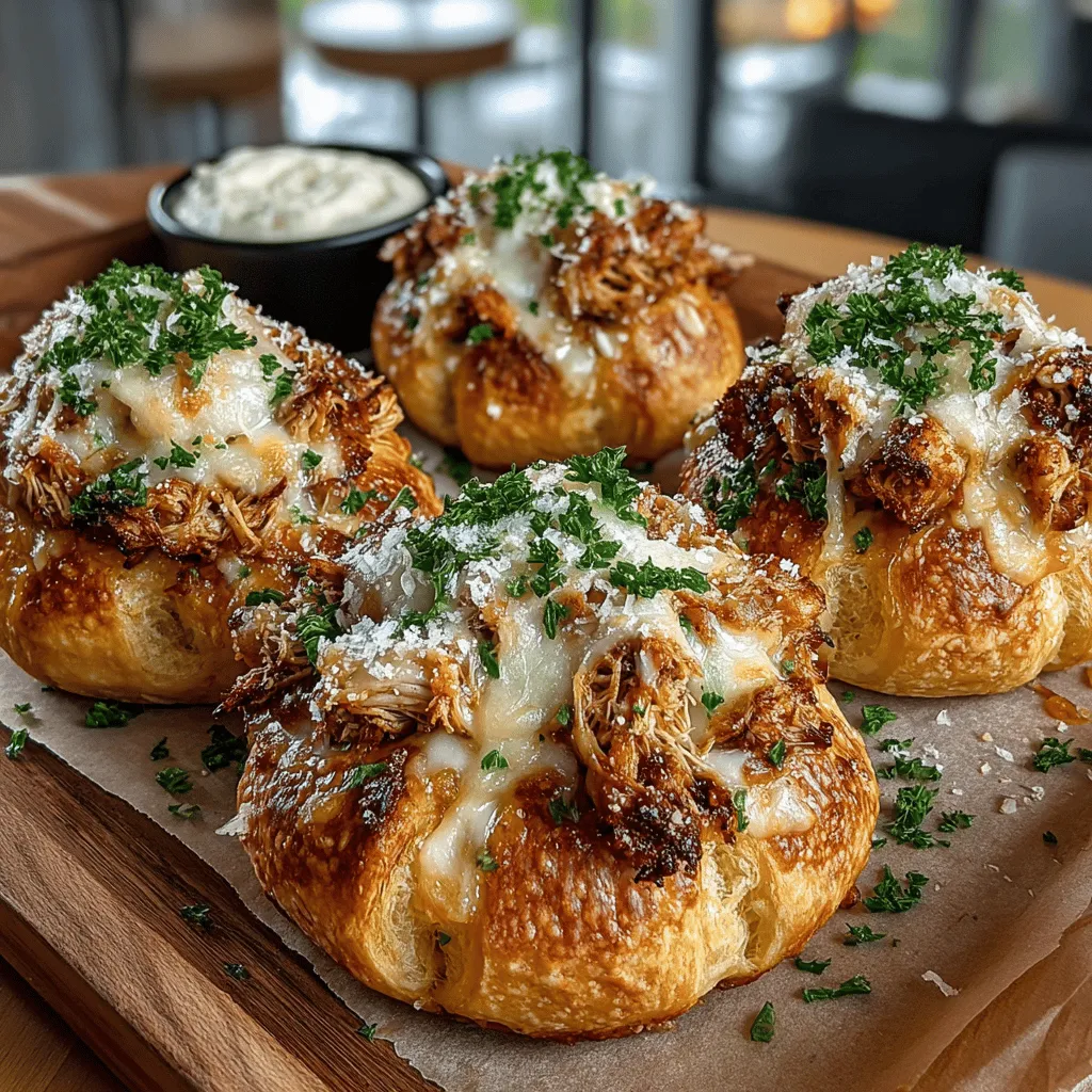If you're in search of a crowd-pleasing appetizer that combines convenience with rich, comforting flavors, look no further than Mini Chicken Alfredo Crescent Puffs. This delightful dish encapsulates the essence of classic Italian cuisine while utilizing readily available ingredients, making it a perfect choice for any occasion. Whether you're hosting a family gathering, celebrating a special event, or simply enjoying a casual get-together with friends, these mini puffs are sure to impress your guests.