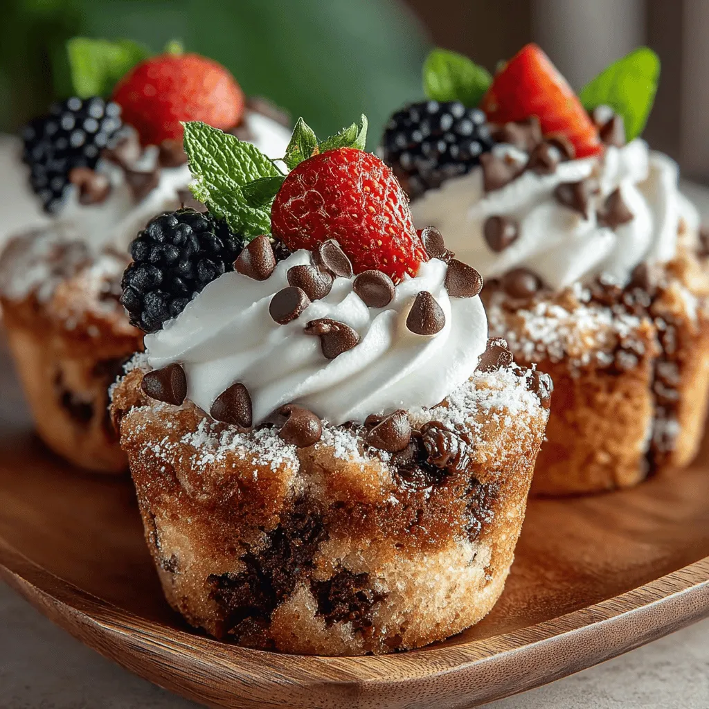 The Frozen Yogurt Cookie Dough Muffin Bites are a delightful treat that perfectly marries the comforting flavors of cookie dough with the refreshing tang of frozen yogurt. This indulgent dessert has quickly gained popularity among dessert enthusiasts of all ages, thanks to its unique combination of chewy and creamy textures. Imagine biting into a soft, moist muffin that reveals a hidden treasure of sweet, edible cookie dough – it’s a mouthwatering experience that’s hard to resist.
