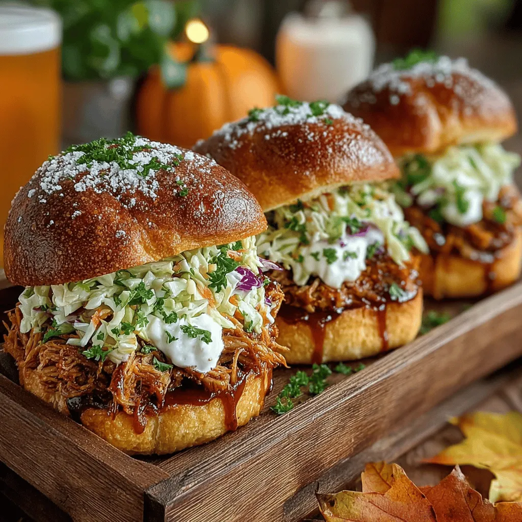 Creating the perfect Cozy Autumn Pulled Chicken Sandwiches requires attention to detail, especially when it comes to layering flavors and utilizing the slow-cooking process. Here’s a step-by-step guide to ensure your sandwiches are delicious and memorable.