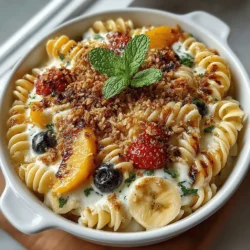 Fruity Fiesta Pasta Bake