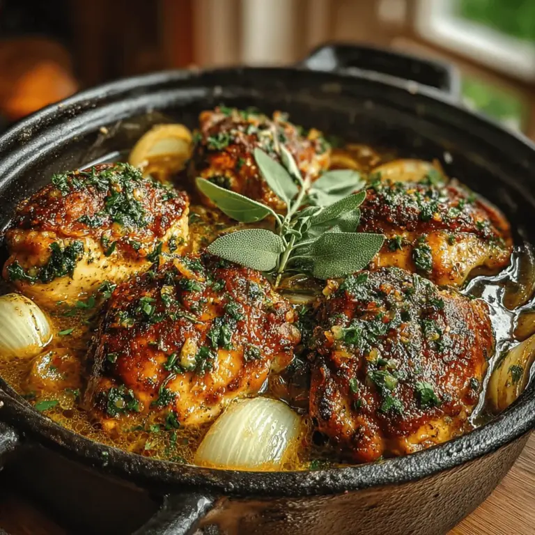 When it comes to comfort food, few dishes evoke warmth and satisfaction quite like Crockpot Apple Chicken with Sage. This delightful recipe combines tender chicken breasts with the sweetness of apples and the earthy aroma of sage, creating a symphony of flavors that is both comforting and refreshing. The unique blend of savory and sweet makes this dish a standout, perfect for family dinners or meal prep for busy weeks ahead.