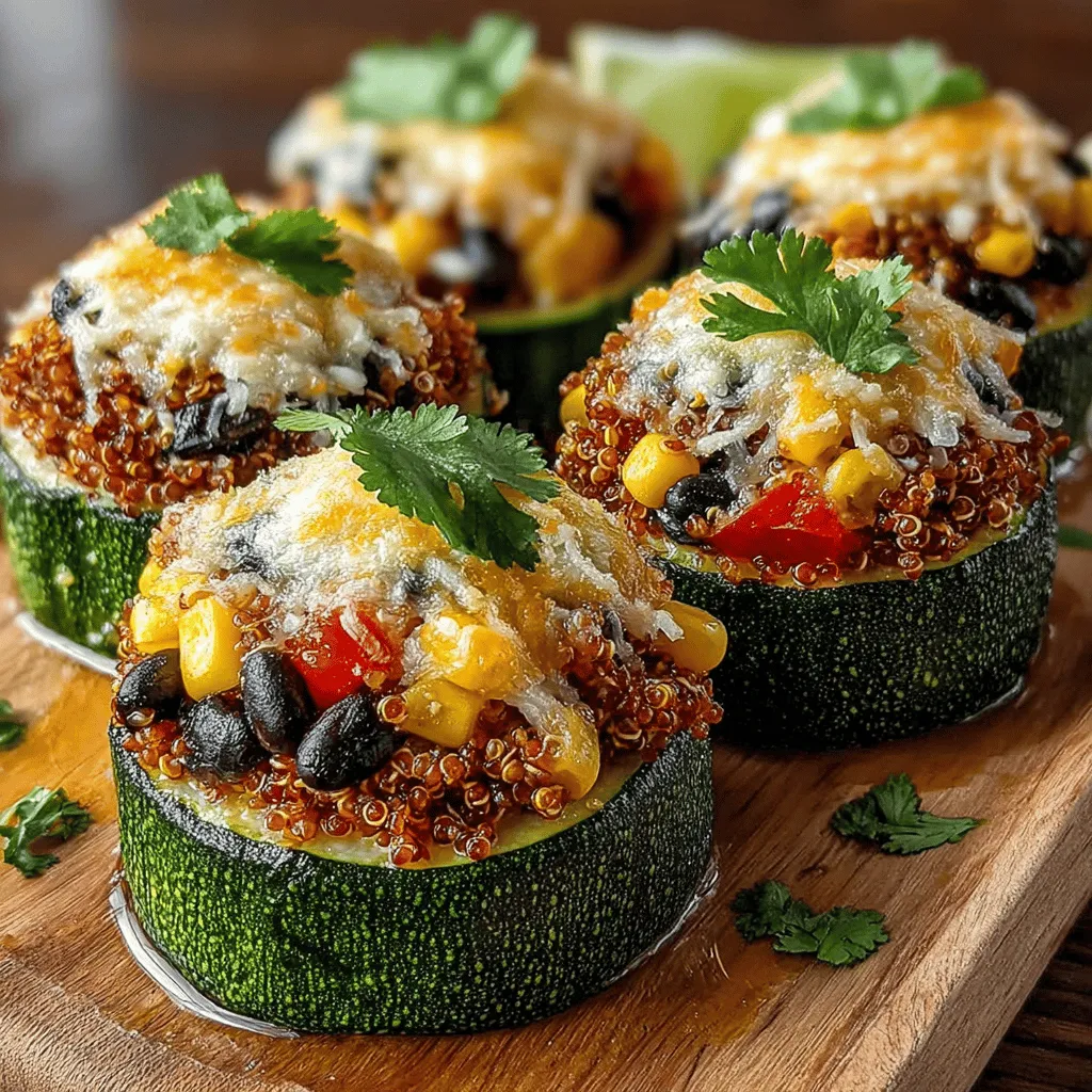 In a world where healthy eating often feels like a daunting task, Mini Quinoa Stuffed Zucchini Rings emerge as a refreshing solution. These delightful bites are not only visually appealing but also offer a nutritious punch, making them an ideal appetizer or a light main course. The recipe harmoniously combines the wholesome goodness of quinoa, colorful vegetables, and melty cheese, all nestled within tender zucchini rings. With their delightful blend of flavors and textures, these stuffed zucchini rings are sure to impress both your family and friends. So, let’s dive into the details of this delicious dish!