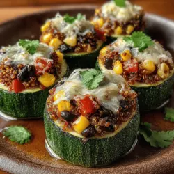 In a world where healthy eating often feels like a daunting task, Mini Quinoa Stuffed Zucchini Rings emerge as a refreshing solution. These delightful bites are not only visually appealing but also offer a nutritious punch, making them an ideal appetizer or a light main course. The recipe harmoniously combines the wholesome goodness of quinoa, colorful vegetables, and melty cheese, all nestled within tender zucchini rings. With their delightful blend of flavors and textures, these stuffed zucchini rings are sure to impress both your family and friends. So, let’s dive into the details of this delicious dish!