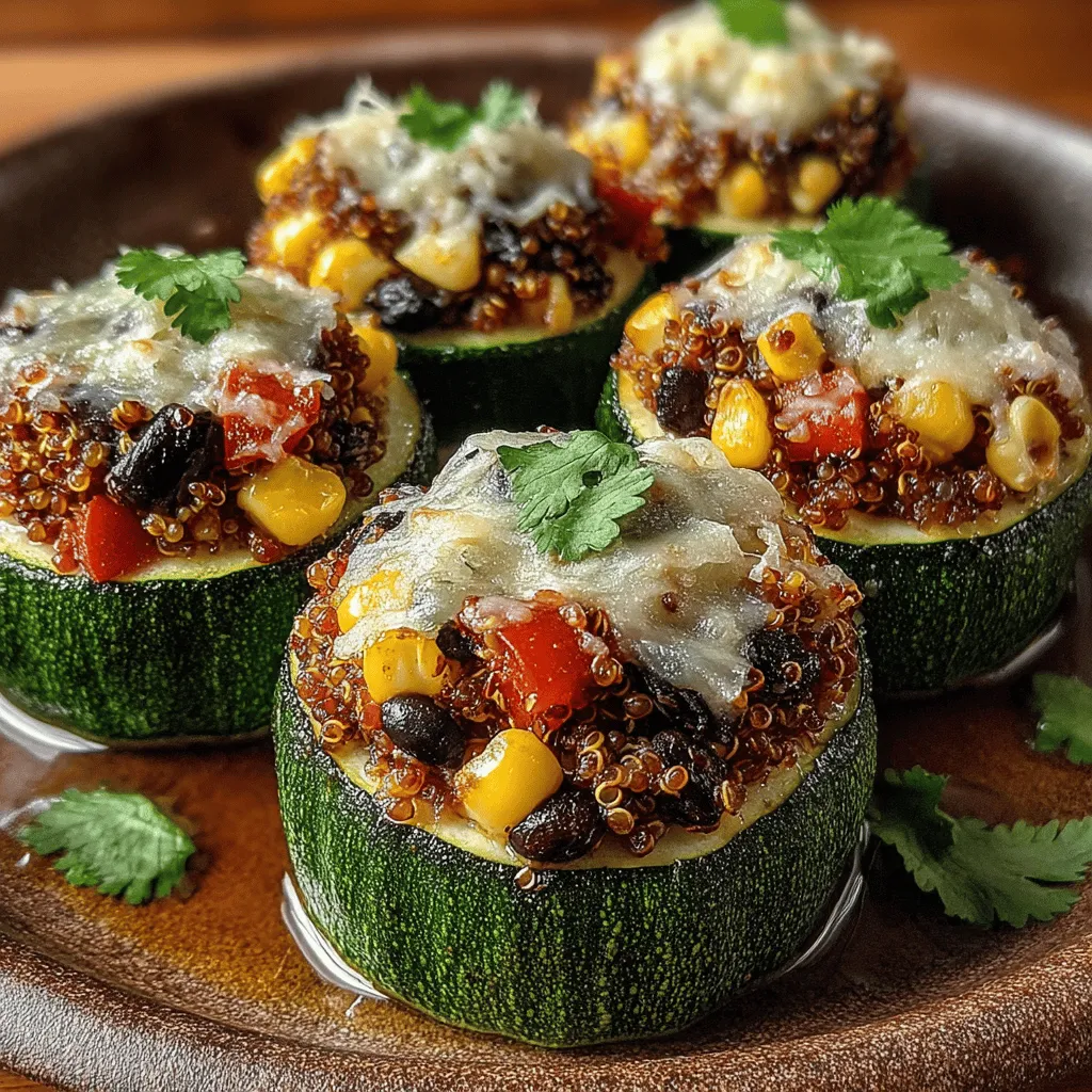 In a world where healthy eating often feels like a daunting task, Mini Quinoa Stuffed Zucchini Rings emerge as a refreshing solution. These delightful bites are not only visually appealing but also offer a nutritious punch, making them an ideal appetizer or a light main course. The recipe harmoniously combines the wholesome goodness of quinoa, colorful vegetables, and melty cheese, all nestled within tender zucchini rings. With their delightful blend of flavors and textures, these stuffed zucchini rings are sure to impress both your family and friends. So, let’s dive into the details of this delicious dish!