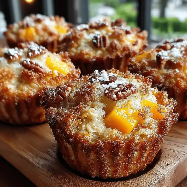 When it comes to filling your muffin tin with this delicious mixture, precision is key. Start by preheating your oven to 350°F (175°C). To ensure even baking and portion sizes, use a standard muffin tin and grease the cups lightly with cooking spray or line them with muffin liners. This prevents sticking and allows for easy removal after baking.