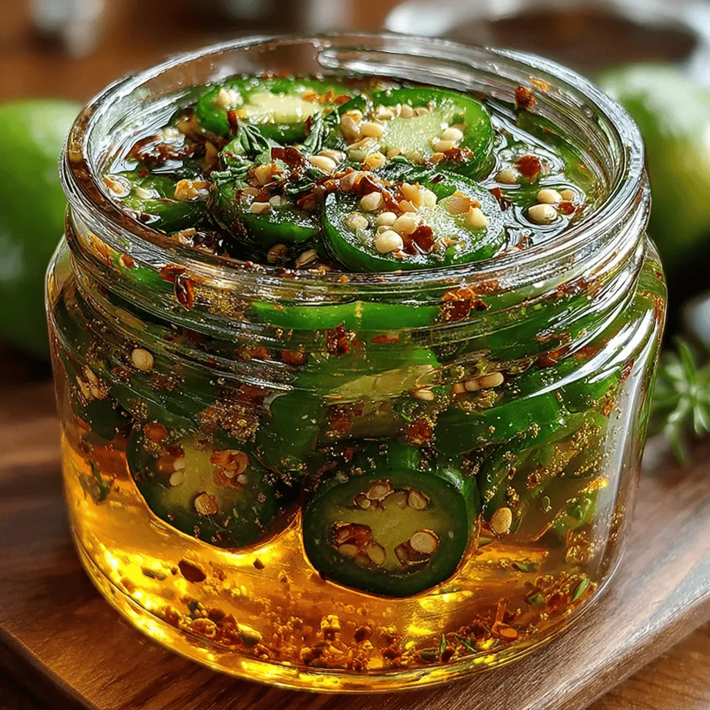 If you’re looking for a unique and exciting way to spice up your culinary repertoire, look no further than Spicy Sweet Jalapeño Nibbles. This delightful recipe marries the fiery kick of fresh jalapeños with the mellow sweetness of sugar, resulting in a tantalizing treat that’s perfect for various occasions. Whether served as a zesty appetizer, a side dish for barbecues, or a bold snack to accompany your favorite beverages, these nibbles are sure to impress.