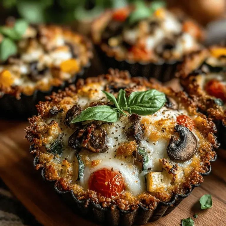 Discover the joy of Mini Veggie Lasagna Skillet Cups, a delightful twist on traditional lasagna that brings the rich flavors of Italy into a convenient, bite-sized form. These mini lasagna cups are not just visually appealing but also incredibly versatile, making them ideal for busy weeknights when time is of the essence or for entertaining guests at a gathering. Packed with wholesome ingredients, they offer a nutritious choice that can satisfy even the pickiest eaters.