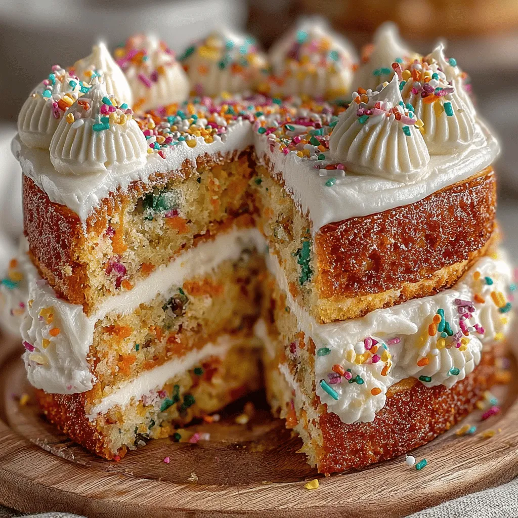 In recent years, the culinary world has seen a delightful shift towards incorporating vegetables into desserts, with chefs and home bakers alike exploring innovative ways to blend health and indulgence. One standout recipe that has captured the hearts of dessert lovers is the Zucchini Confetti Cake. This playful treat not only satisfies your sweet tooth but also cleverly incorporates the nutritional benefits of zucchini, making it a guilt-free indulgence.