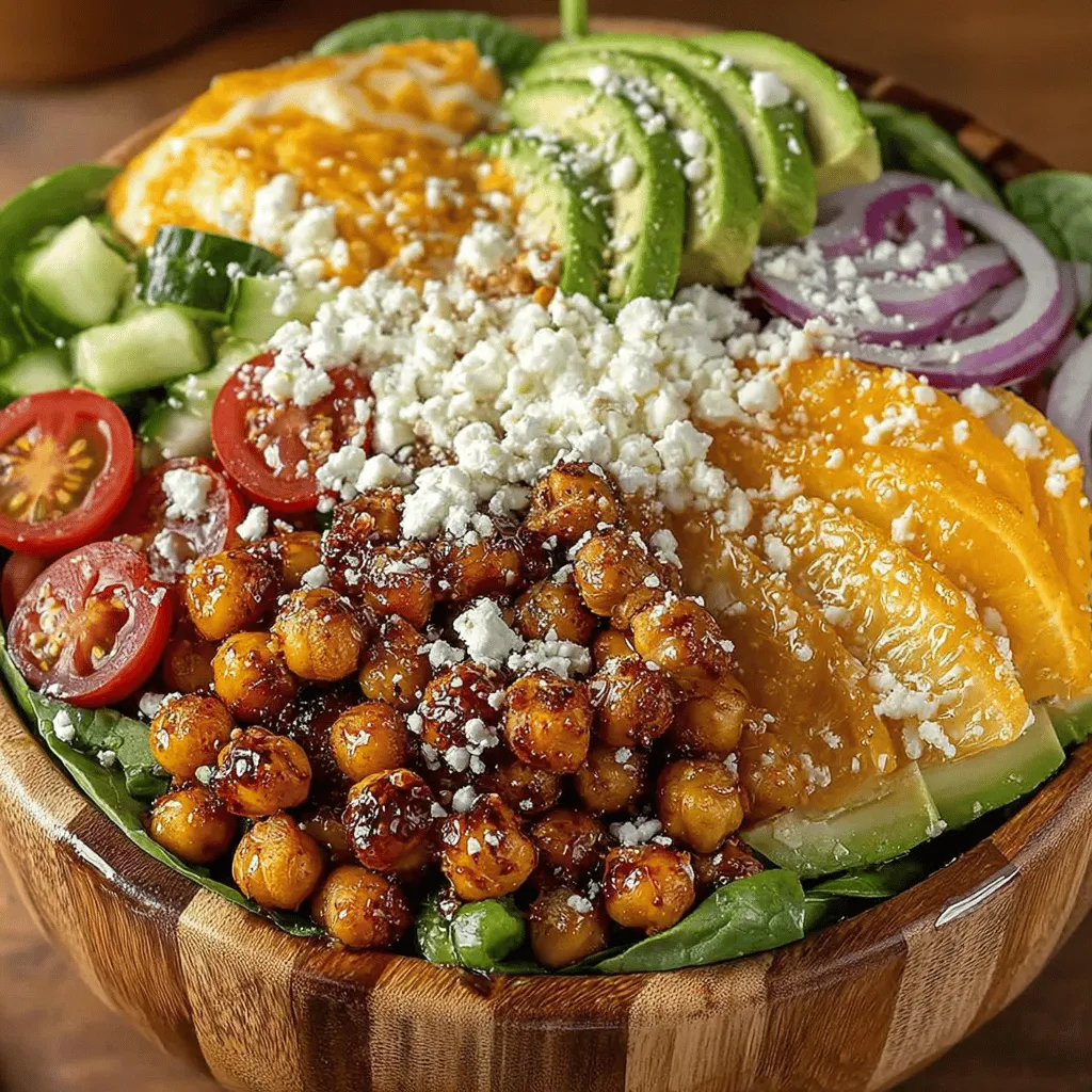 In the realm of healthy eating, the Crispy Chickpea Spinach Salad stands out as a vibrant and satisfying option that is perfect for lunch or as a side dish. This salad is not just a feast for the eyes with its colorful ingredients; it’s also packed with nutrients that nourish the body and mind. With its delightful combination of textures—from the crunch of roasted chickpeas to the tender leaves of spinach—this salad offers a harmonious balance of flavors that will leave you feeling energized and satisfied.
